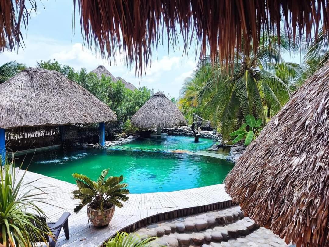 Eco-Hotel Playa Quilombo Las Lisas 외부 사진